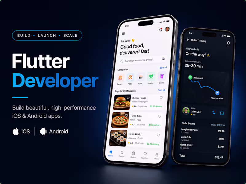 Cover image for Flutter Developer for High-Performance Mobile Apps