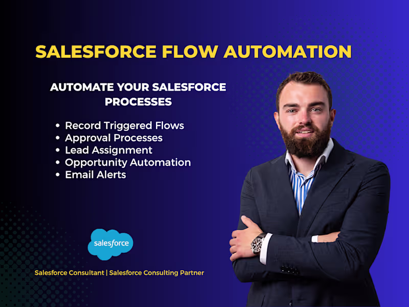 Cover image for Salesforce Flow Automation