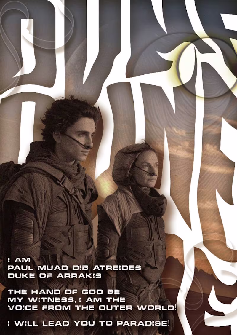 Cover image for Dune Poster