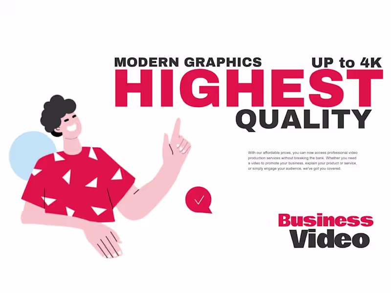 Cover image for Animated explainer Video Animation Business Intro Video. 