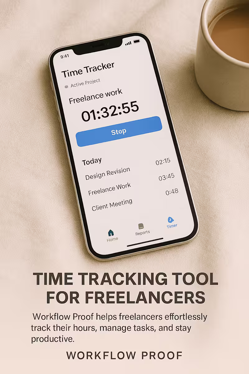 Cover image for Time Tracking Tool for Freelancers