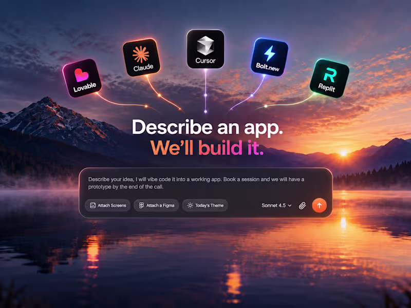 Cover image for Vibe Coding App Development & Fixes | Lovable, Replit, Cursor