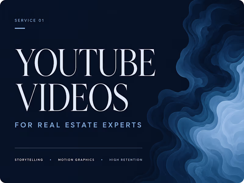 Cover image for YouTube Videos for Real Estate Experts