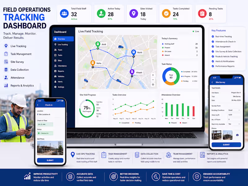 Cover image for Complete Business Operations Support (Site, Field & Digital Solu