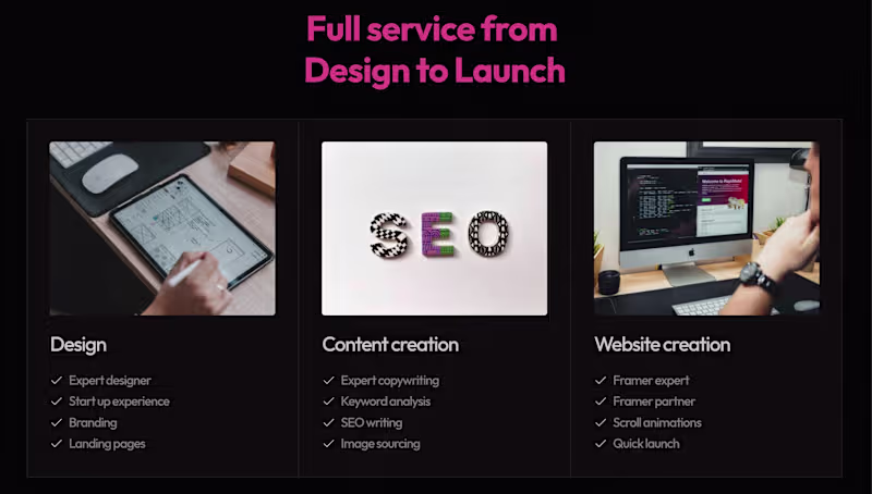 Cover image for Website Creation: Framer No-Code
