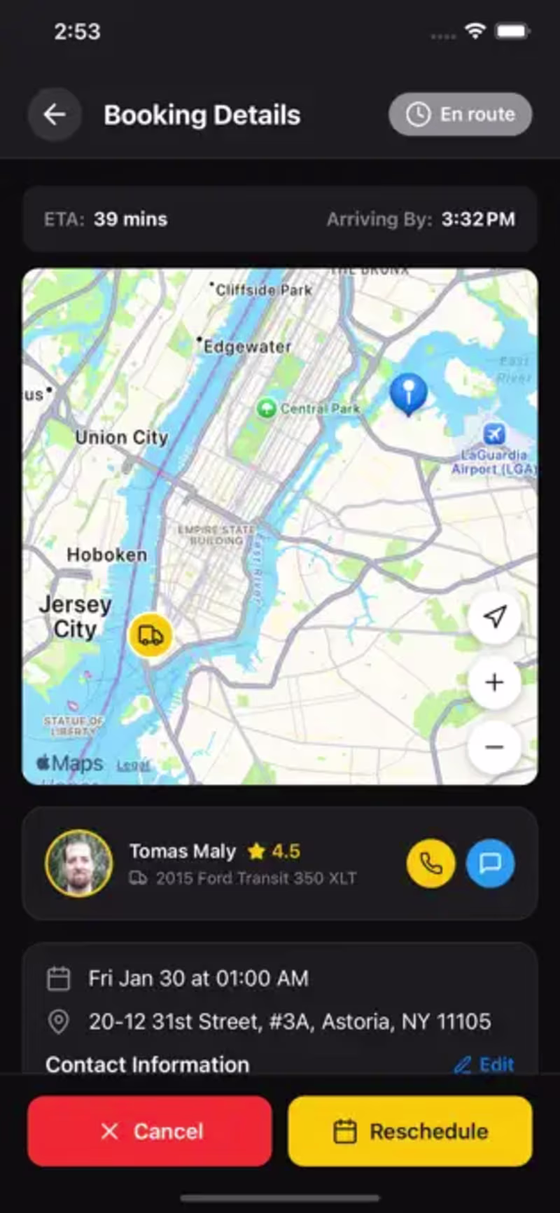 Cover image for On-demand locksmith requests and service fulfillment