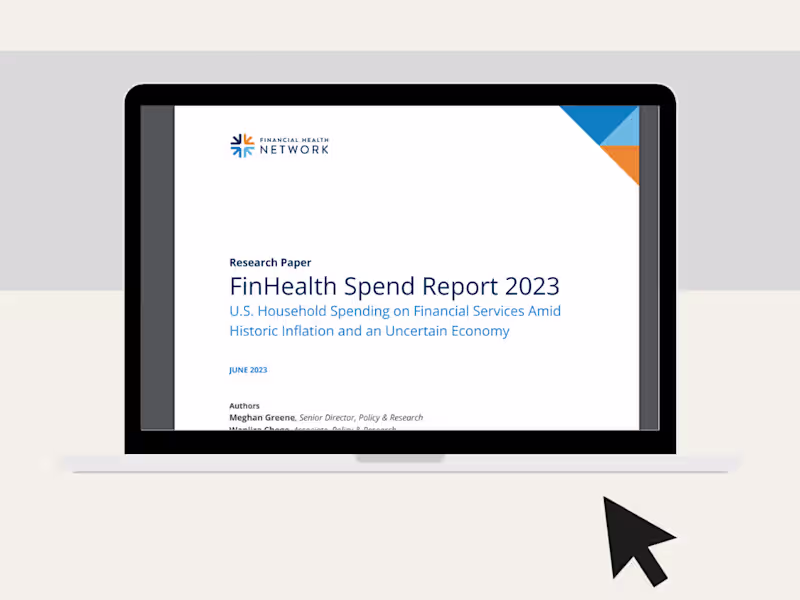 Cover image for Copyediting (Financial Health Network)