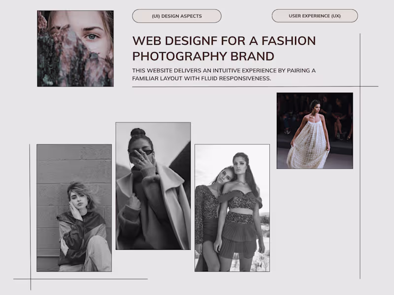 Cover image for Web Design for a Fashion