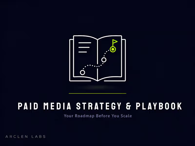 Cover image for Paid Media Strategy & Playbook