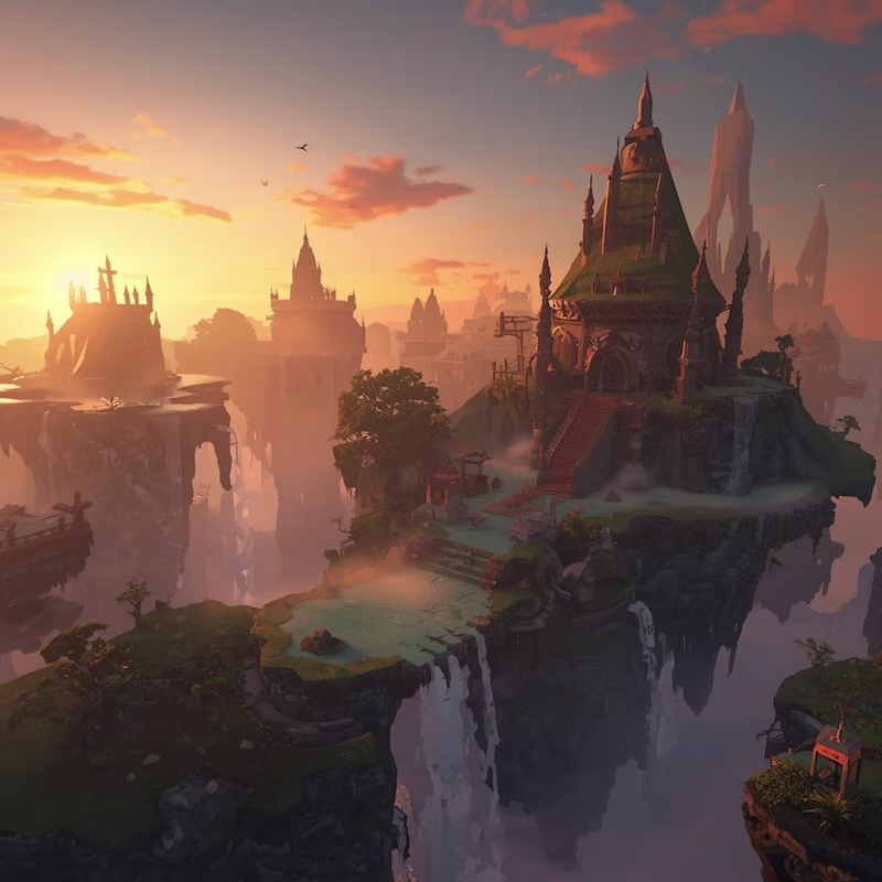 Cover image for Custom AI Concept Art & 2D/3D Game Visuals