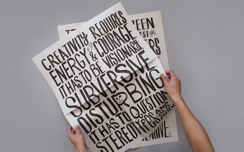 Cover image for ADC Toscani Lettering Project