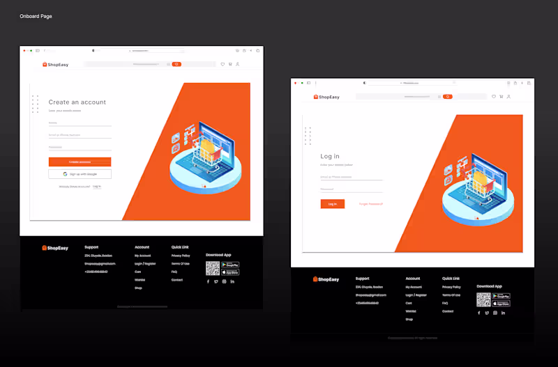 Cover image for ShopEasy. An E-commerce Website