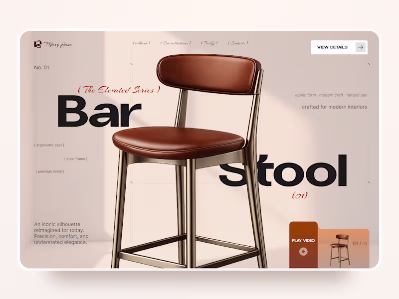 Cover image for Mary Jane — Bar Stool
