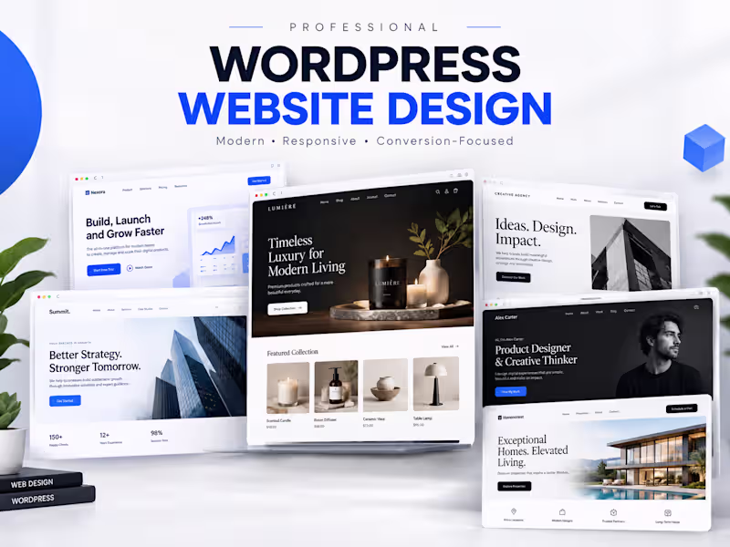 Cover image for WordPress Website Design