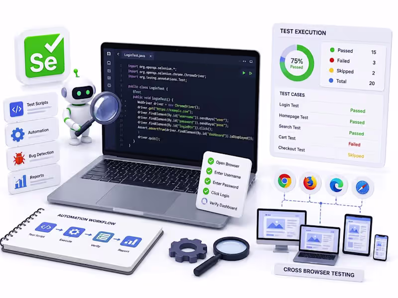 Cover image for Software Testing | Manual QA & Selenium Automation
