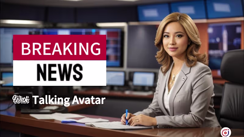 Cover image for Talking Avatar: Create a Real-time News channel With FREE AI TO…