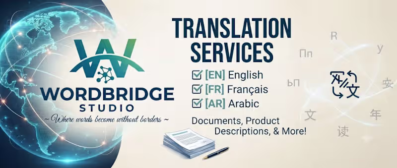 Cover image for Documents translation services
