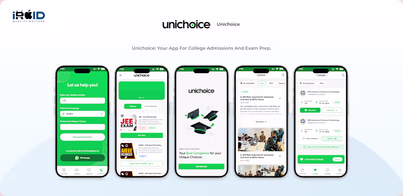 Cover image for Unichoice App - College Discovery and Exam Prep App