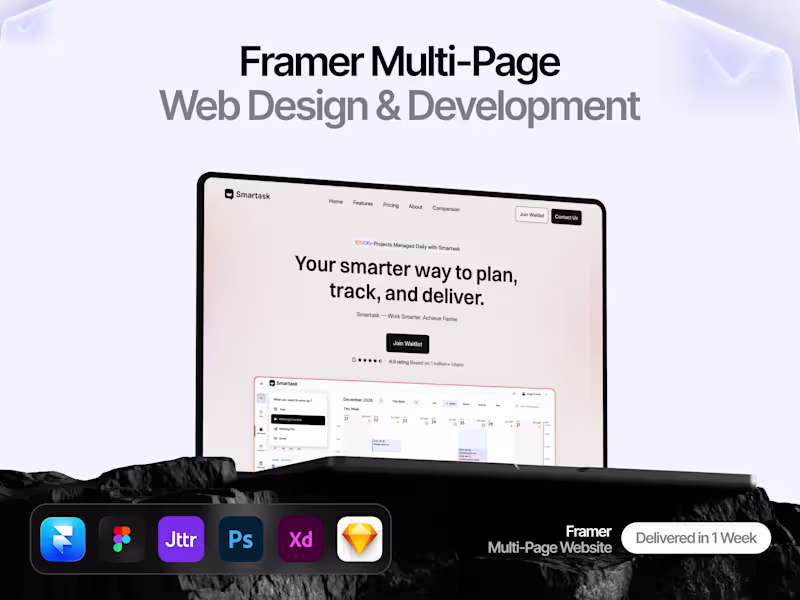 Cover image for Framer Website Design & Development | Responsive Websites