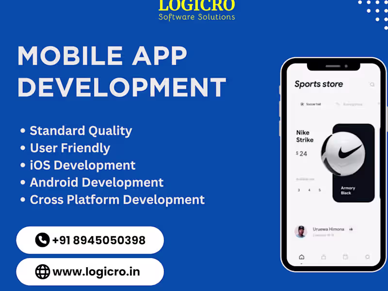 Cover image for Develop Your Android App With Logicro Software Solutions