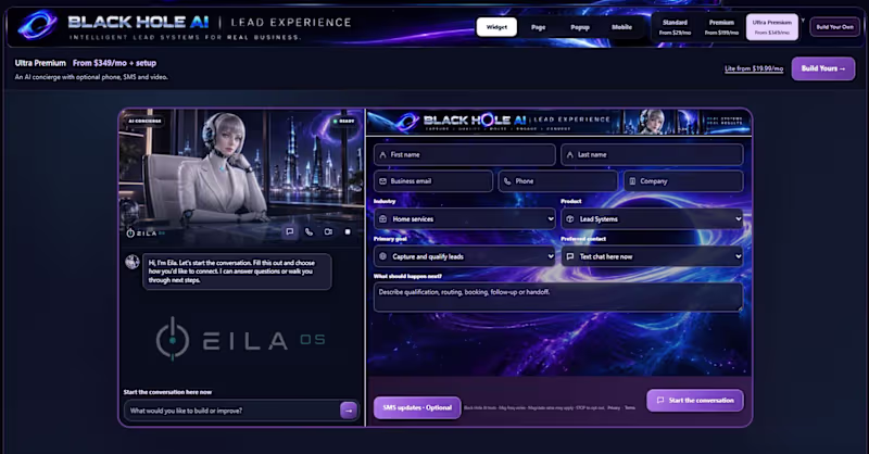 Cover image for Micro Receptionist / AI Lead Concierge