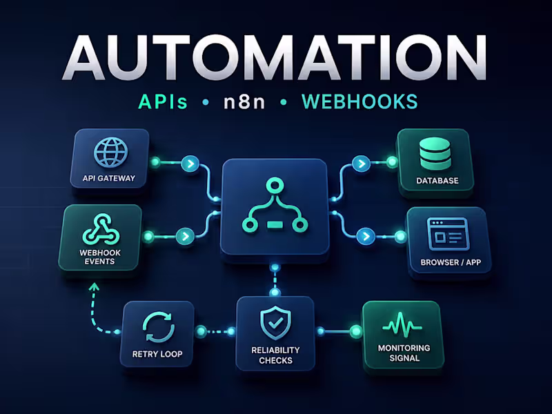 Cover image for Production n8n Automation & API Integration