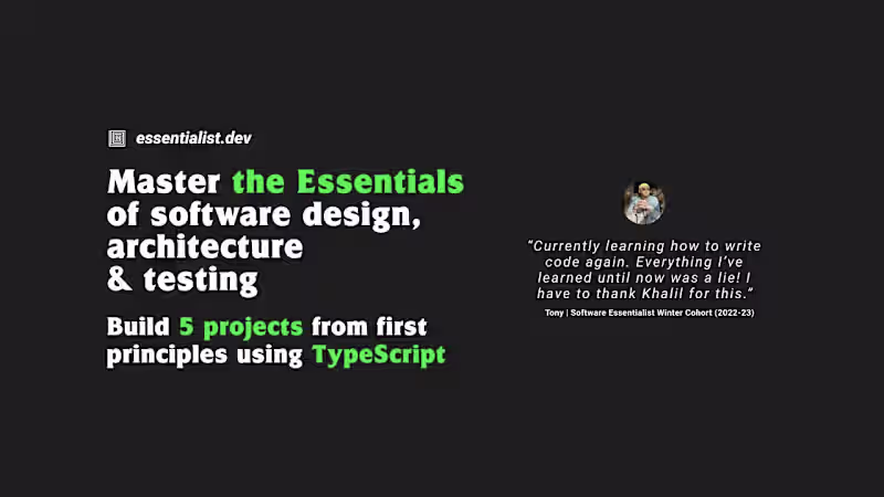 Cover image for The Software Essentialist