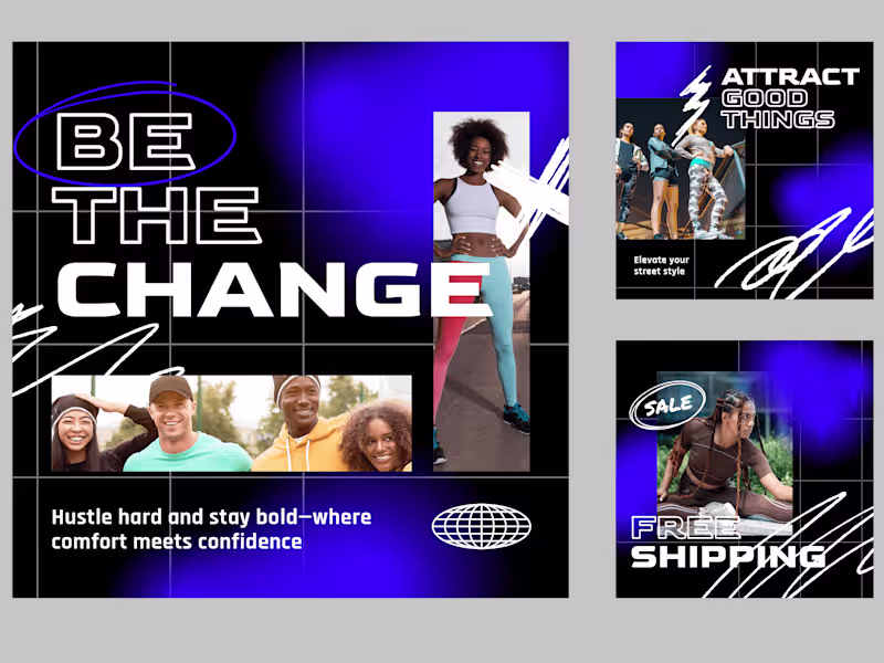 Cover image for Be The Change - Activewear Brand