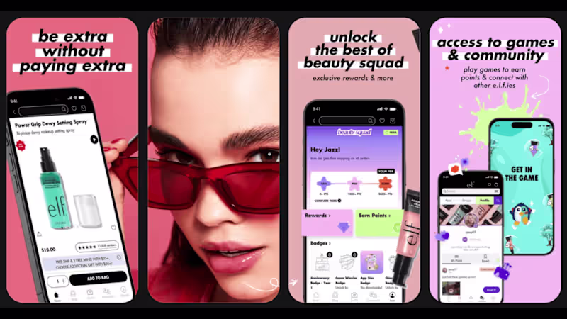 Cover image for e.l.f Cosmetics Mobile App Enhancement
