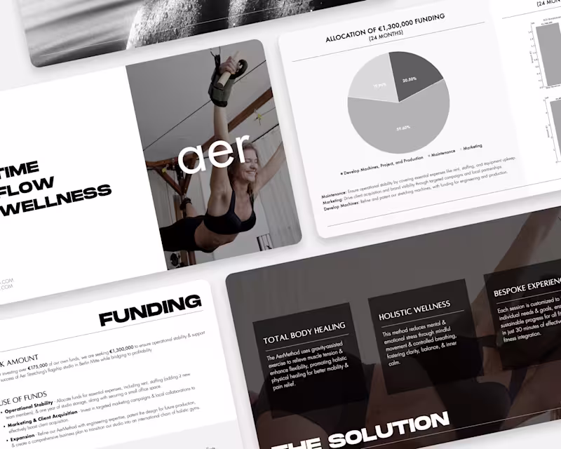 Cover image for Building the Investor Deck for Aer Stretching's €1.3M Raise