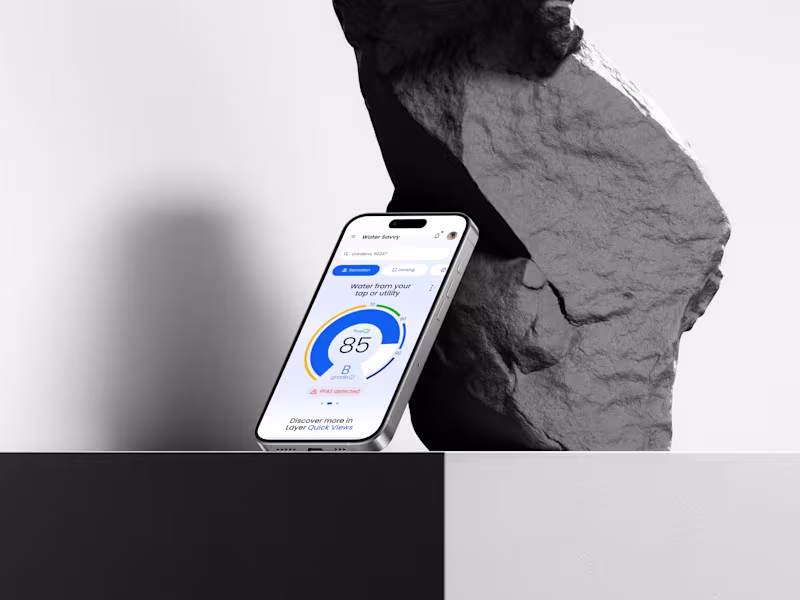 Cover image for App Redesign for Water Savvy