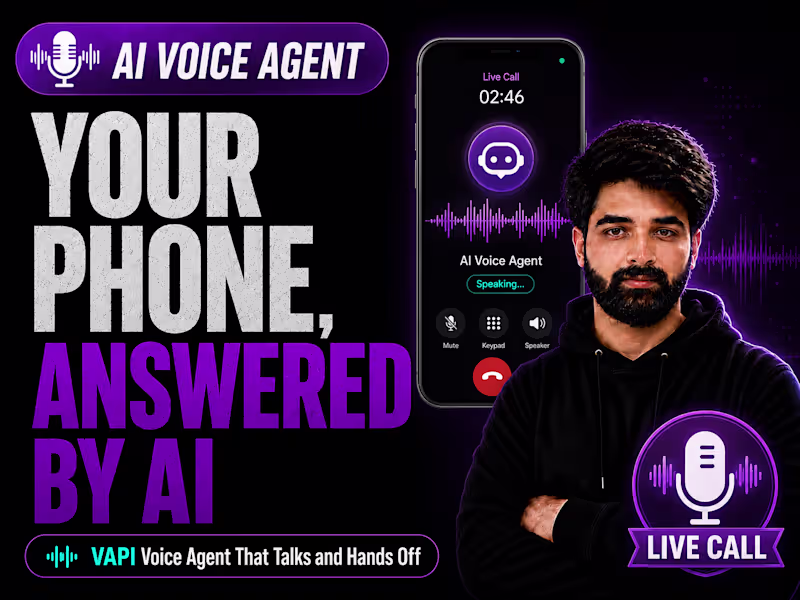 Cover image for AI Voice Agent on VAPI That Answers From Your Own Data