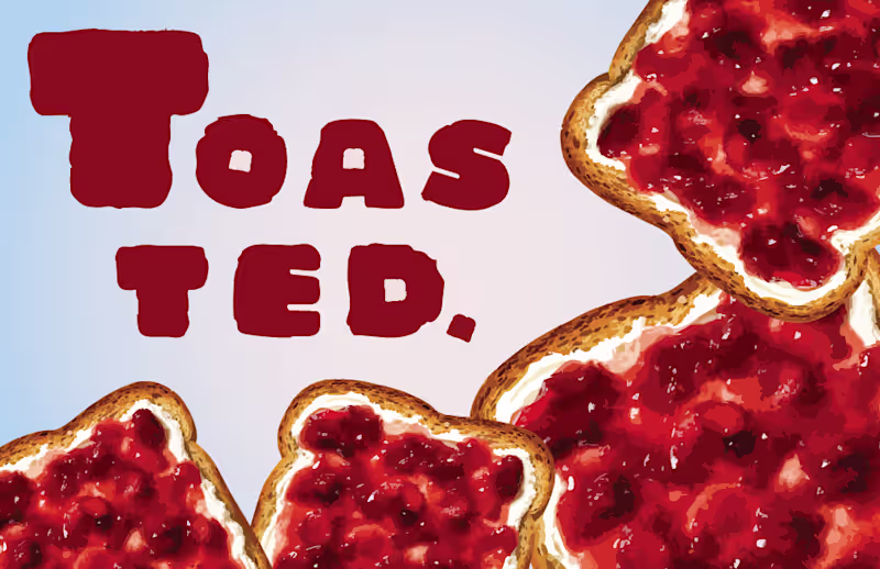 Cover image for Toasted: Bakery Café Rebrand Concept