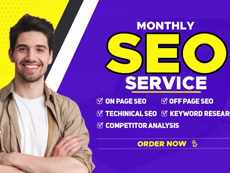 Cover image for Rank Your Site on Page #1 with Monthly SEO