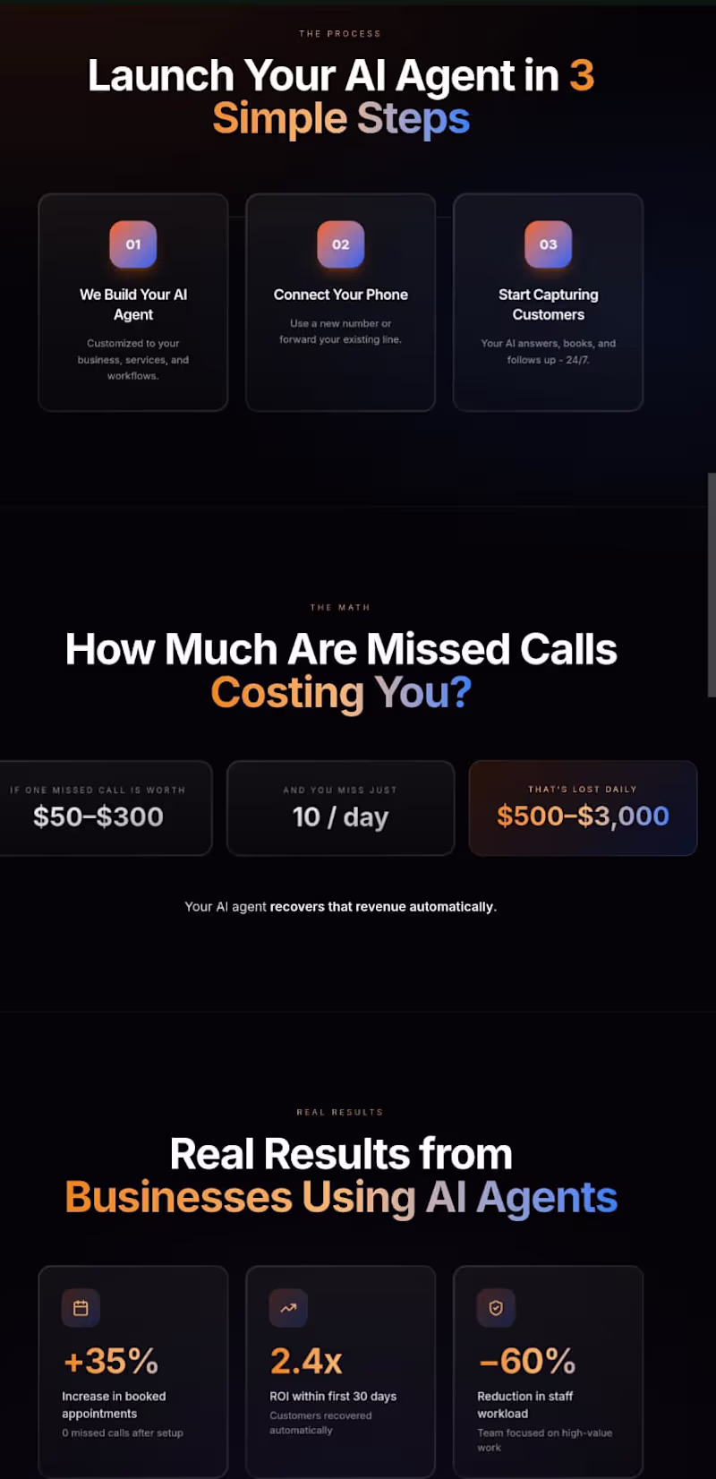 Cover image for Every missed call is missed