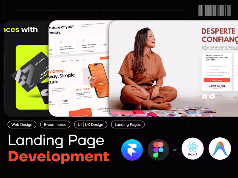Cover image for Landing Page Development