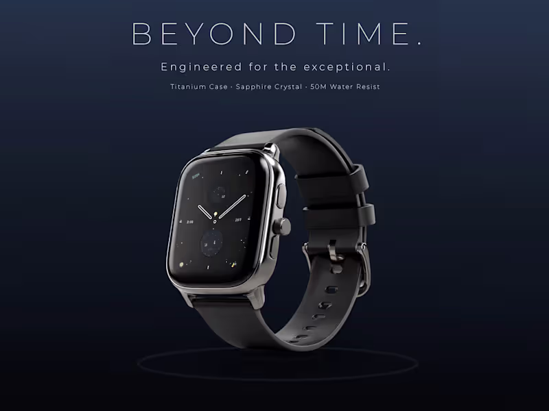 Cover image for Beyond Time — Luxury Smartwatch