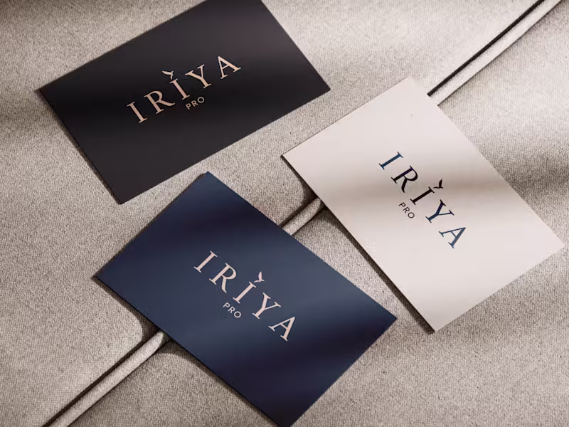 Cover image for IRIYA Packaging Identity Development