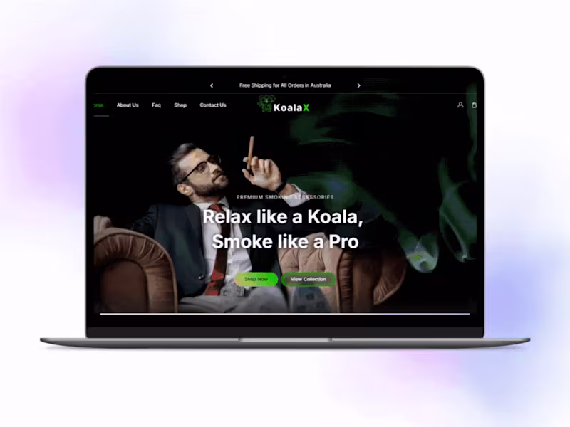 Cover image for KoalaKronic Website Design