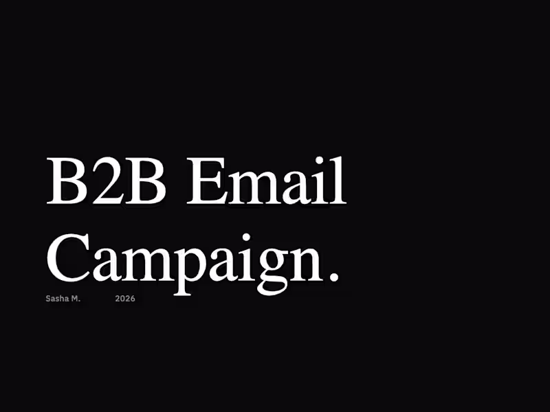 Cover image for From Isolated Emails to a