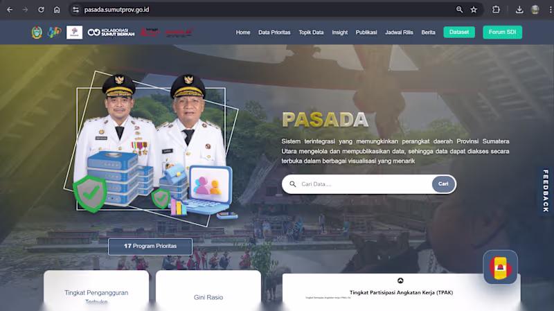 Cover image for Developing North Sumatra's Comprehensive Data Portal