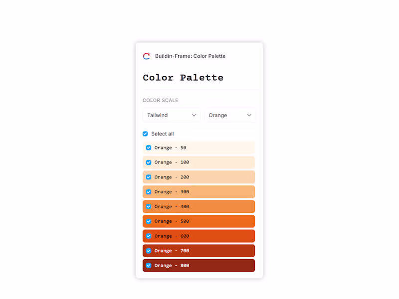 Cover image for Introducing Buildin-Frame: Color Palette - Color Palettes fr...