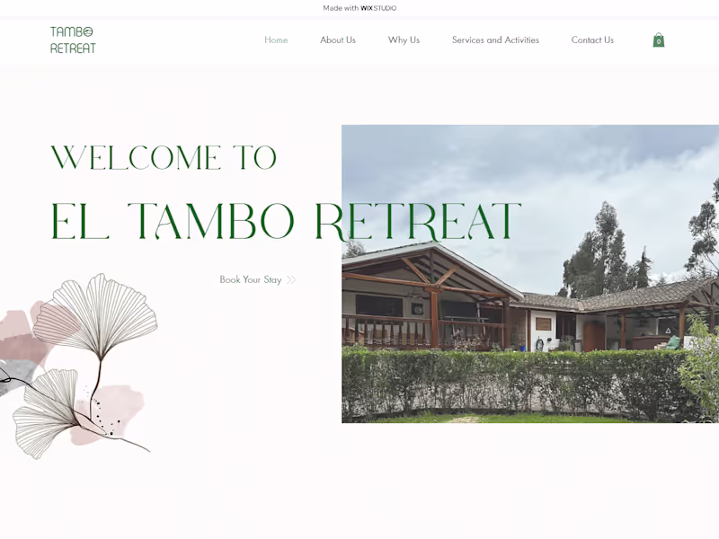 Cover image for EL TAMBO RETREAT
