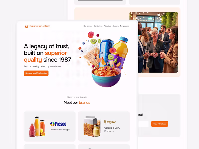 Cover image for Draxon Framer & Figma template