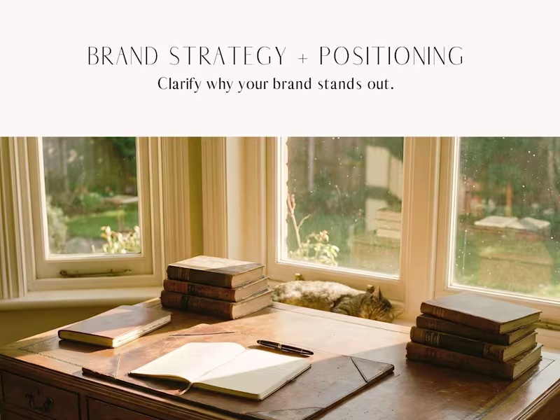 Cover image for Brand Strategy Work & Positioning