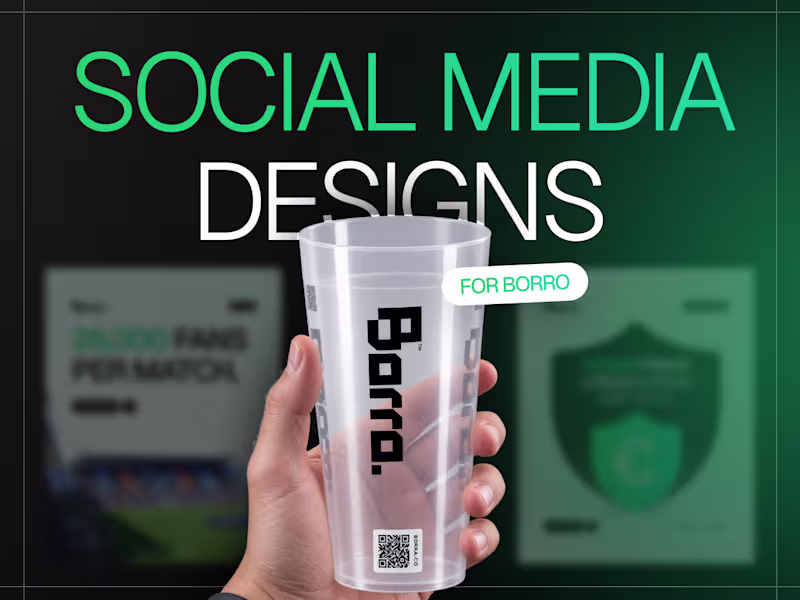 Cover image for Social Media Design Launch Kit for Borro 