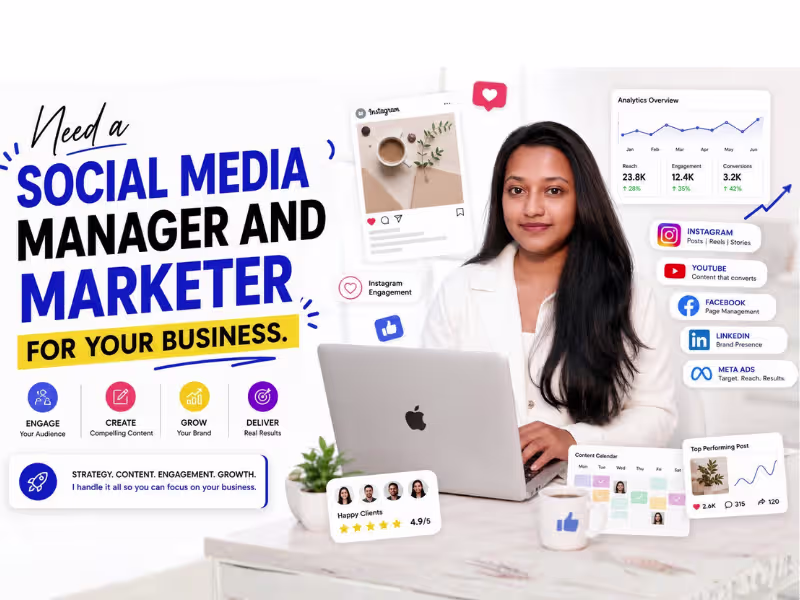 Cover image for Complete Social Media Management Service