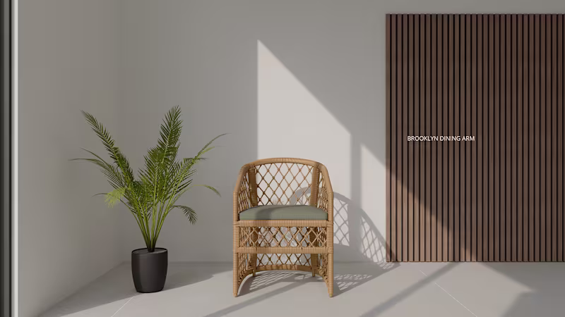 Cover image for Brooklyn Dining Arm Chair :: Behance