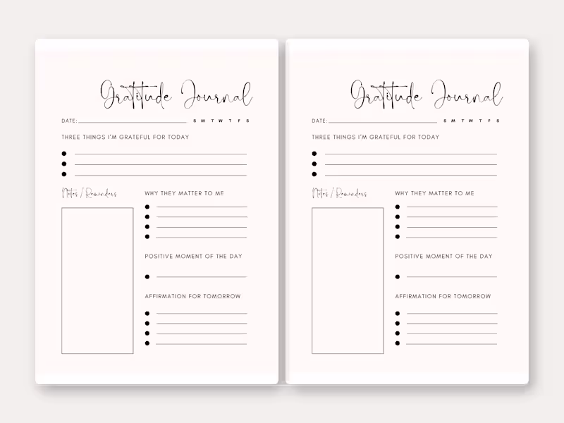 Cover image for 365-Day Gratitude Journal & Self-Discovery