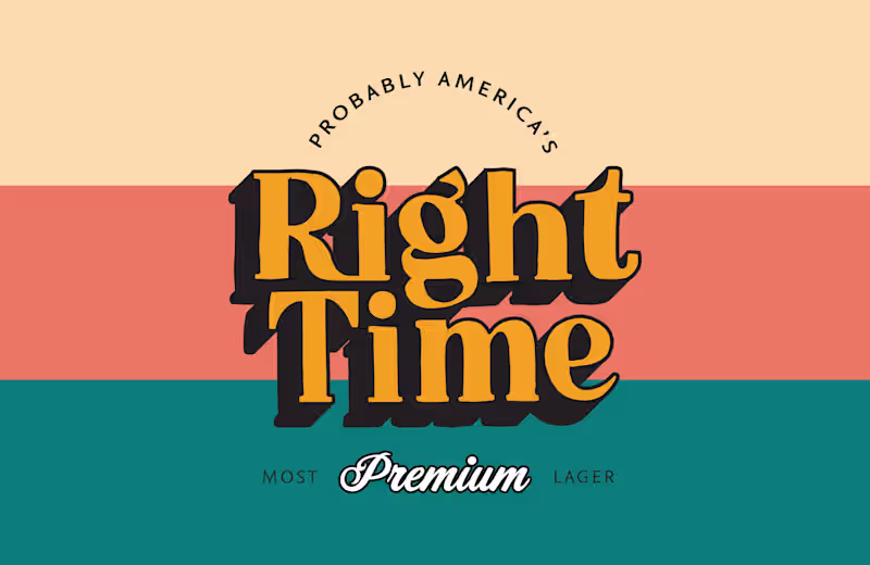Cover image for I designed Right Time Classic